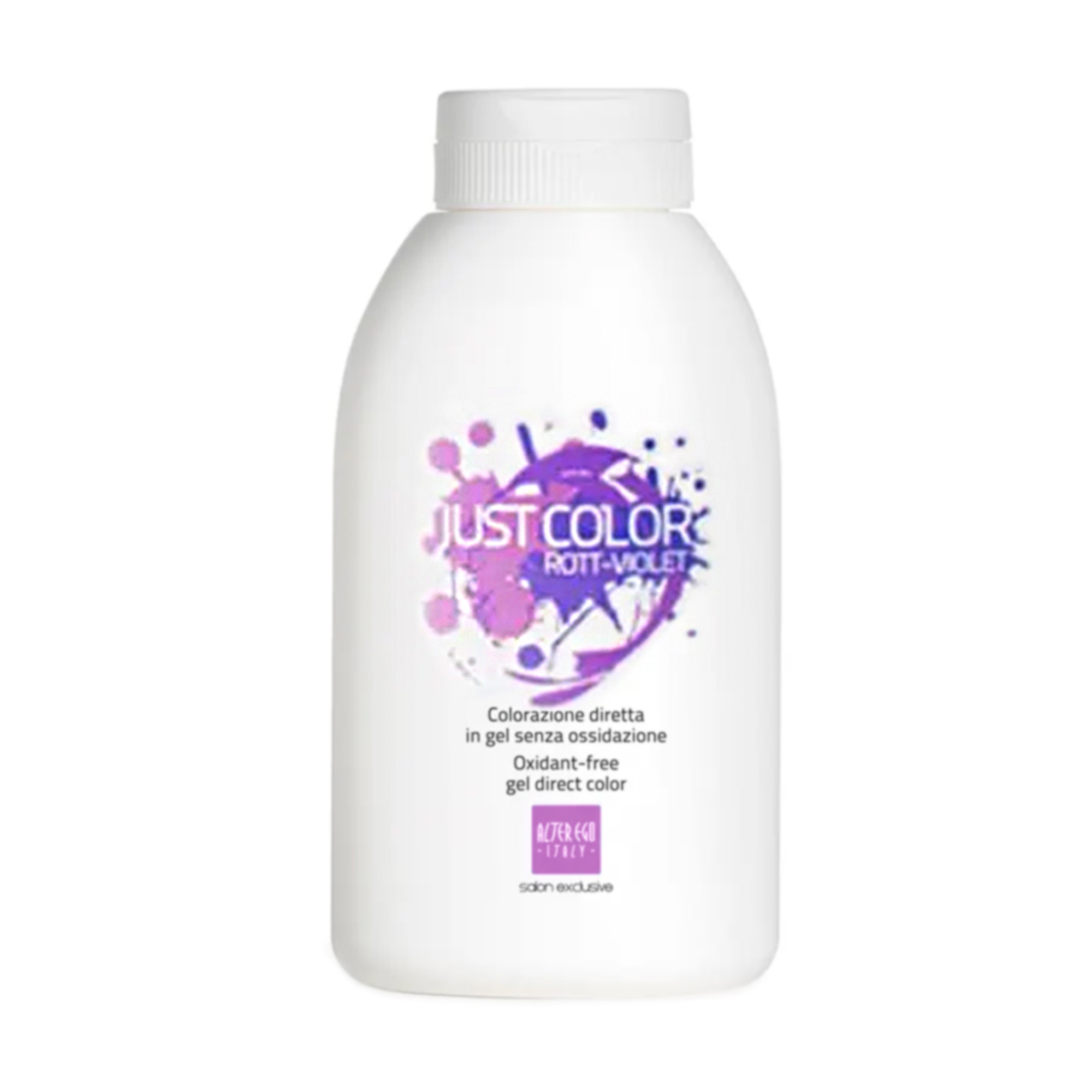 Тонувальна гель-фарба для волосся Alter Ego Just Color Oxidante-Free Gel Direct Color, Rott-Violet, 200 мл